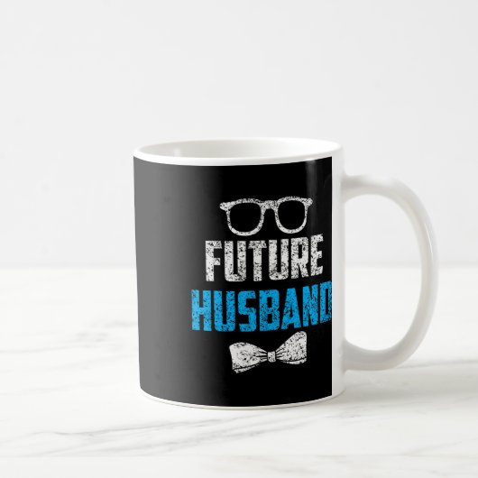 Future Husband Bachelor Party Wedding Groom Sprich Kaffeetasse (Rechts)