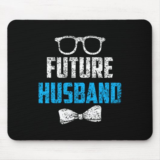 Future Husband Bachelor Party Wedding Groom Sprich Mousepad (Vorne)
