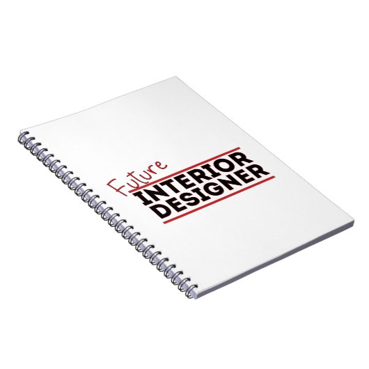 Future Interior Designer Notizblock (Rechte Seite)