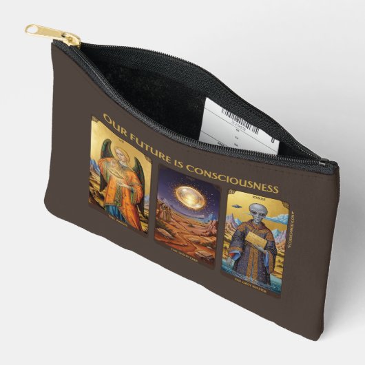Future Is Consciousness - Zubehörtasche (Offen)