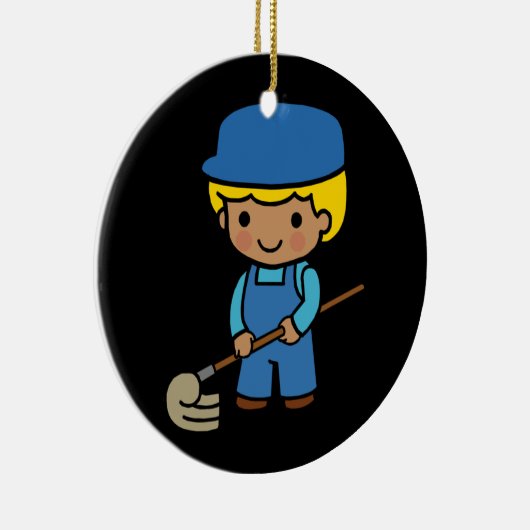 Future Janitor Keramikornament (Rechts)