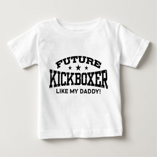 Future Kickboxer Baby T-shirt (Vorderseite)