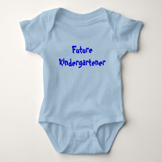 Future Kindergartner Baby Strampler (Vorderseite)