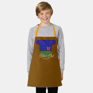 Future Koch Kids Brown Schürze