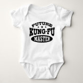 Future Kung Fu Master Baby Strampler (Vorderseite)