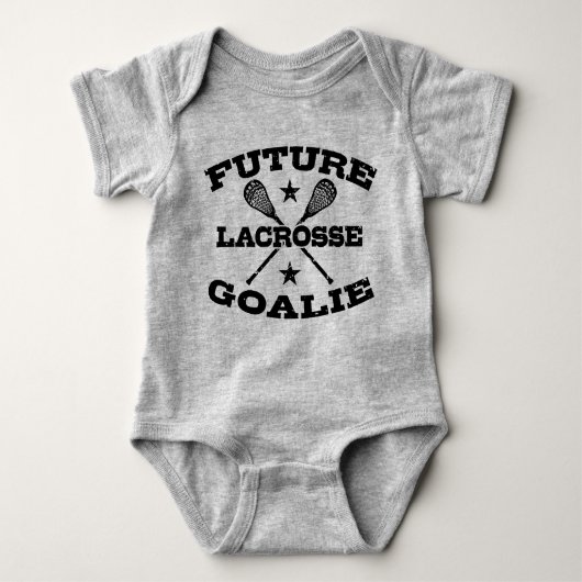 Future Lacrosse Goalie Baby Strampler (Vorderseite)