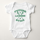 Future Lacrosse Star Baby Strampler (Vorderseite)