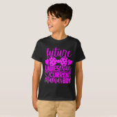 Future Ladies Man Current Mamas Boy Valentine Son T-Shirt (Vorne ganz)