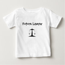 "Future Lawyer" Baby Shirt