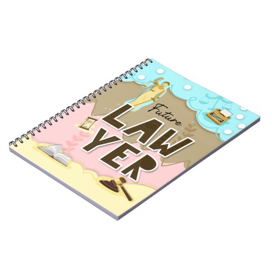 Future Lawyer Notebook Notizblock (Linke Seite)