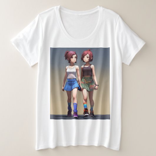 Future Leader""Dream Big, Shine Bright""Strong, Große Größe T-Shirt (Design vorne)