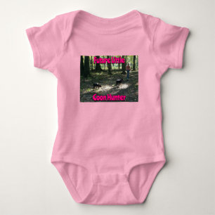 Future Little Coon Hunter Baby Strampler