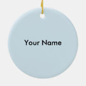 Future Little Koch Keramik Ornament (Hinten)