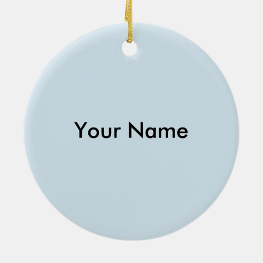 Future Little Koch Keramik Ornament (Hinten)