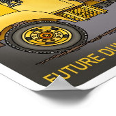 Future Little Truck Driver Poster Print (Ecke)