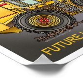 Future Loader Driver Poster Print (Ecke)