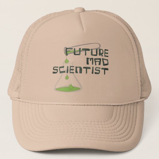 Future Mad Scientist Truckerkappe (Vorderseite)