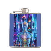 Future Man Flachmann (Vorderseite)