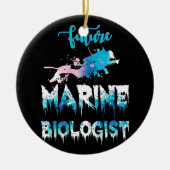 Future Marine Biologe Ocean Student Biology Gift Keramik Ornament (Vorne)