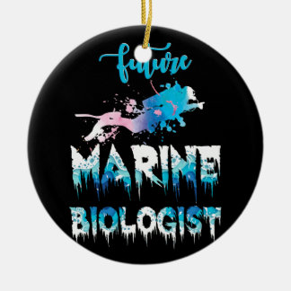 Future Marine Biologe Ocean Student Biology Gift Keramik Ornament