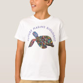 Future Marine Biologe Rainbow Turtle T-Shirt (Vorderseite)