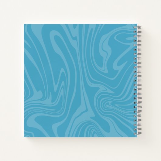 Future Marine Biologe Spiral Notebook Notizblock (Rückseite)