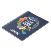 Future Marine Biologe Spiral Notebook Notizblock (Linke Seite)