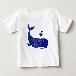 Future Marine Biologe Whale Toddler Girls Shirt