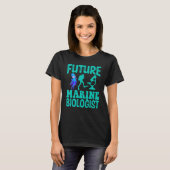 Future Marine Biologist Ocean Life Biology Student T-Shirt (Vorne ganz)
