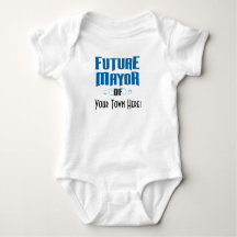 Future Mayor One-Piece Bodysuit for Baby Boy