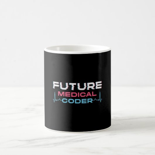 Future Medical Coder Coding ICD Coder Programmer Kaffeetasse (Mittel)
