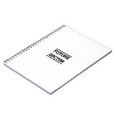 Future Medical Title Minimal Text Design Notizblock (Linke Seite)