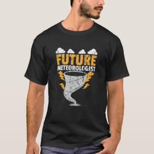 Future Meteorologe Sun Rain Storms Grunge T-Shirt