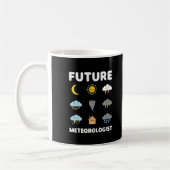 Future Meteorologist Weather Forecast Kaffeetasse (Links)