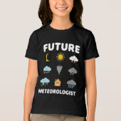 Future Meteorologist Weather Forecast Tri-Blend Shirt (Vorderseite)