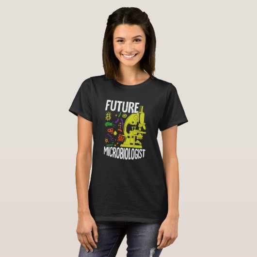 Future Microbiologist for a Microbiology Student T-Shirt (Vorne ganz)