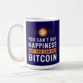 Future Millionaire Bitcoin Humor Cryptocurrency  Kaffeetasse (Links)