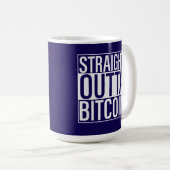 Future Millionaire Bitcoin Humor Cryptocurrency Kaffeetasse (VorderseiteRechts)