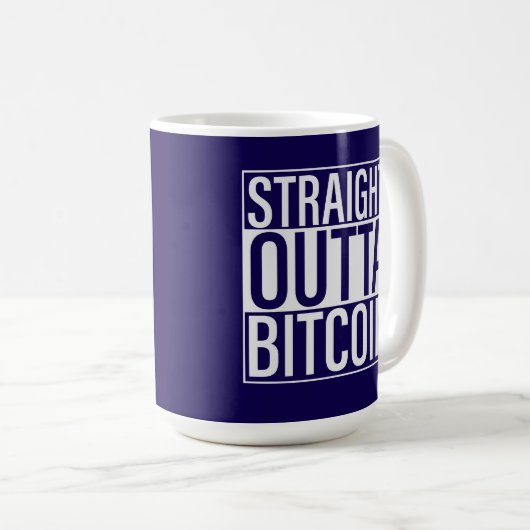 Future Millionaire Bitcoin Humor Cryptocurrency Kaffeetasse (VorderseiteRechts)
