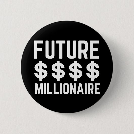 Future Millionaire Button (Vorderseite)