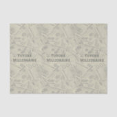 'Future Millionaire' Entrepreneurs, Dreamers, Gift Seidenpapier (Vorderseite)