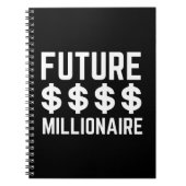 Future Millionaire Notizblock (Vorderseite)