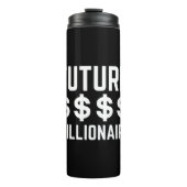 Future Millionaire Thermosbecher (Vorderseite)