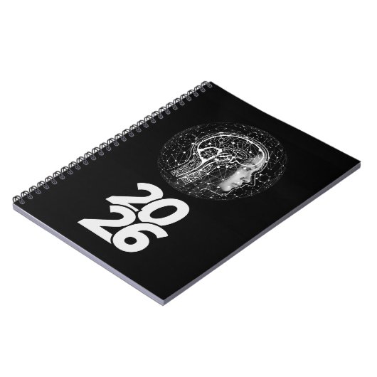 Future Mind 2026 Notizblock (Linke Seite)