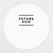 Future Mom (2) Etiketten (Design 1)