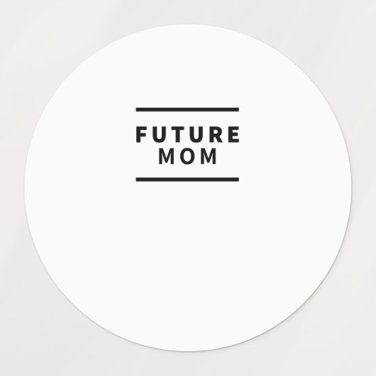 Future Mom (2) Etiketten (Design 1)