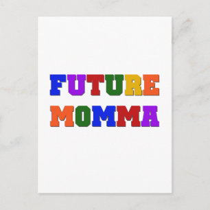 Future Momma Tshirts und Geschenke Postkarte