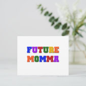 Future Momma Tshirts und Geschenke Postkarte (Stehend Vorderseite)