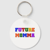 Future Momma Tshirts und Geschenke Schlüsselanhänger (Vorderseite)
