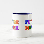 Future Momma Tshirts und Geschenke Zweifarbige Tasse (Mittel)